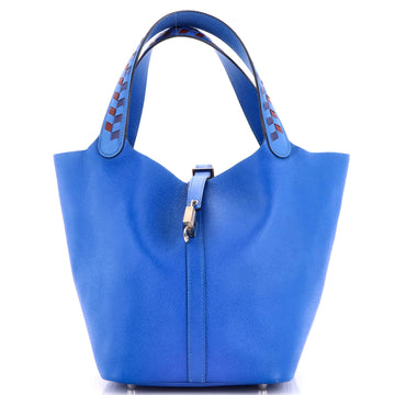 Hermes Picotin Lock Bag Tressage Epsom MM