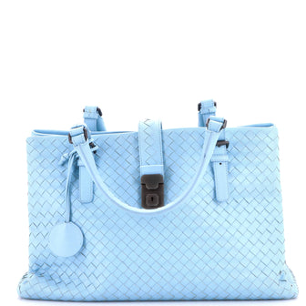 Bottega Veneta Roma Bag Intrecciato Nappa Medium