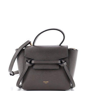 Celine Belt Bag Textured Leather Pico