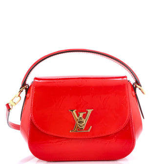 Louis Vuitton Pasadena Handbag Monogram Vernis