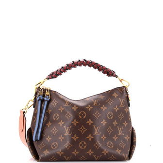 Louis Vuitton Braided Handle Beaubourg Hobo Monogram Canvas Mini