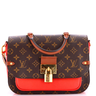 Louis Vuitton Vaugirard Handbag Monogram Canvas with Leather