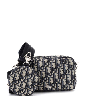 Christian Dior Kids Multifunctional Crossbody Bag Oblique Jacquard Small