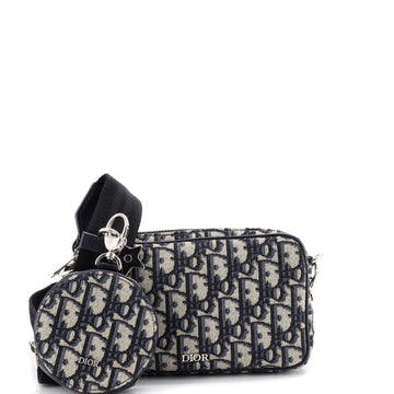 Christian Dior Kids Multifunctional Crossbody Bag Oblique Jacquard Small