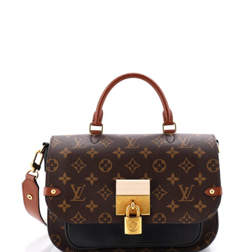 Louis Vuitton Vaugirard Handbag Monogram Canvas with Leather