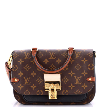 Louis Vuitton Vaugirard Handbag Monogram Canvas with Leather