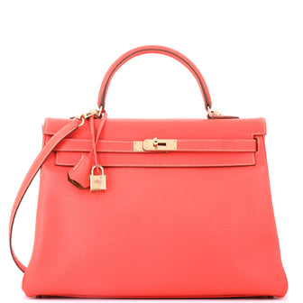 Hermes Candy Kelly Handbag Epsom 35