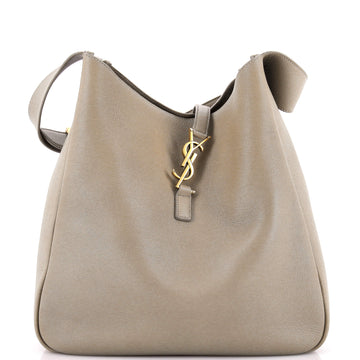 Saint Laurent Le 5 a 7 Supple Hobo Leather Large