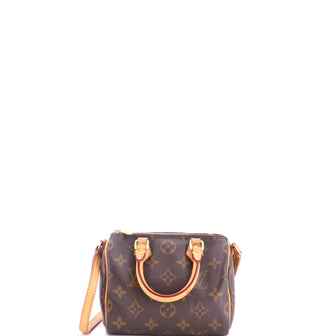 Louis Vuitton Speedy Bandouliere Bag Monogram Canvas Nano