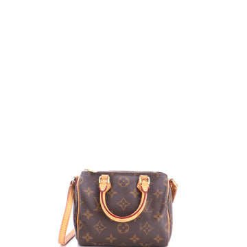 Louis Vuitton Speedy Bandouliere Bag Monogram Canvas Nano