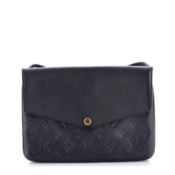 Louis Vuitton Twice Handbag Monogram Empreinte Leather