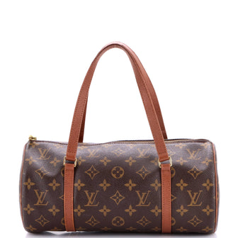 Louis Vuitton Papillon Handbag Monogram Canvas 26
