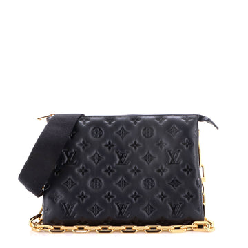 Louis Vuitton Coussin Bag Monogram Embossed Lambskin PM