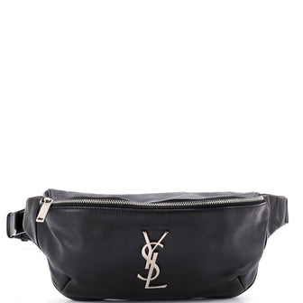 Saint Laurent Classic Monogram Belt Bag Leather