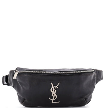 Saint Laurent Classic Monogram Belt Bag Leather