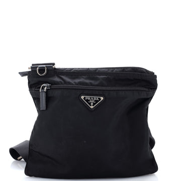 Prada Front Pocket Messenger Bag Tessuto Medium