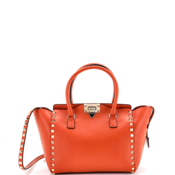 Valentino Garavani Rockstud Tote Rigid Leather Small