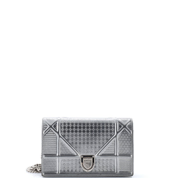 Christian Dior Diorama Wallet on Chain Cannage Embossed Calfskin