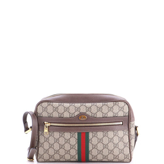 Gucci Ophidia Shoulder Bag GG Coated Canvas Small