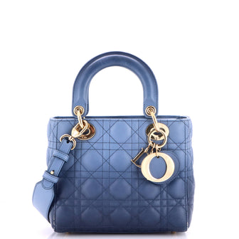 Christian Dior My ABCDior Lady Dior Bag Cannage Quilt Gradient Lambskin Small
