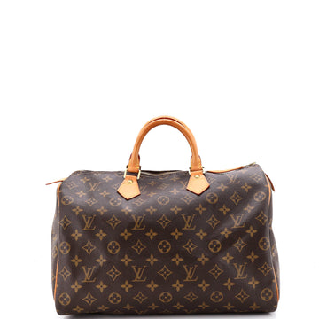 Louis Vuitton Speedy Handbag Monogram Canvas 35