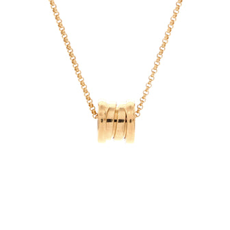 Bvlgari B.Zero1 Pendant Necklace 18K Yellow Gold Mini
