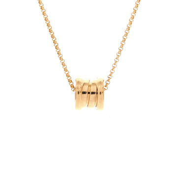 Bvlgari B.Zero1 Pendant Necklace 18K Yellow Gold Mini