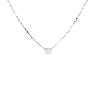 Cartier Cartier D'Amour Pendant Necklace 18K White Gold and Diamond XS