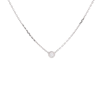 Cartier Cartier D'Amour Pendant Necklace 18K White Gold and Diamond XS