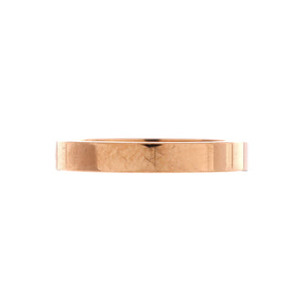 Cartier C de Cartier Wedding Band Ring 18K Rose Gold 3mm