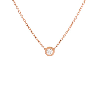 Cartier Cartier D'Amour Pendant Necklace 18K Rose Gold with Diamond Large