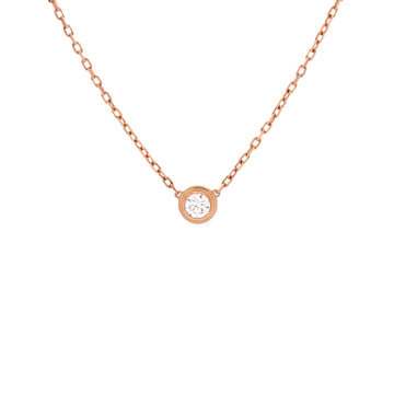 Cartier Cartier D'Amour Pendant Necklace 18K Rose Gold with Diamond Large
