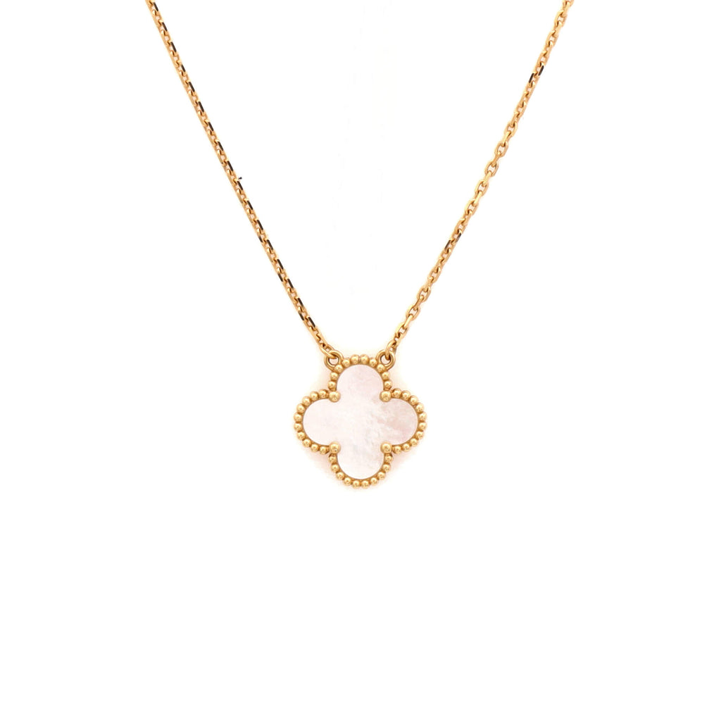 Van Cleef & Arpels のペンダント Van Cleef & Arpels Vintage Alhambra Pendant Necklace 18K Yellow