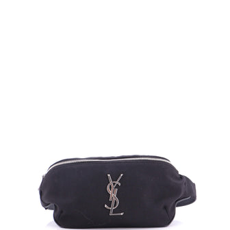 Saint Laurent Classic Monogram Belt Bag Canvas