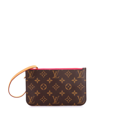 Louis Vuitton Neverfull Pochette Monogram Canvas Small