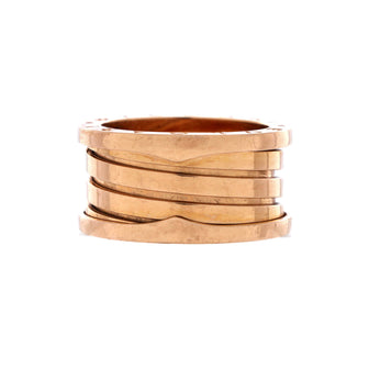 Bvlgari B.Zero1 Three Band Ring 18K Rose Gold