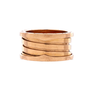 Bvlgari B.Zero1 Three Band Ring 18K Rose Gold