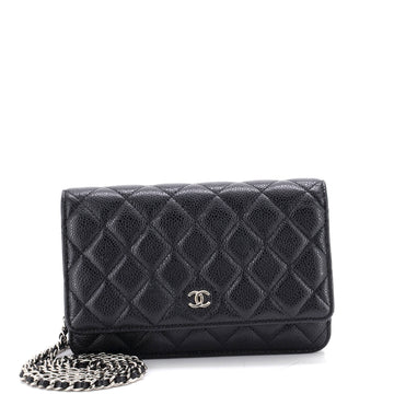 Chanel Wallet on Chain Quilted Caviar