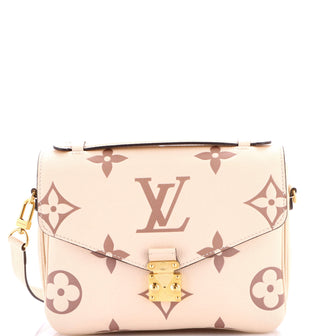 Louis Vuitton Pochette Metis Bicolor Monogram Empreinte Giant