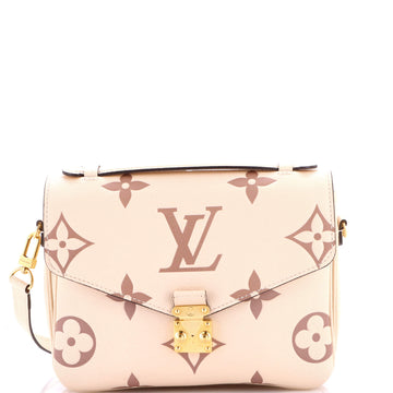 Louis Vuitton Pochette Metis Bicolor Monogram Empreinte Giant