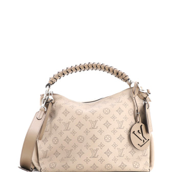Louis Vuitton Braided Handle Beaubourg Hobo Mahina Leather MM