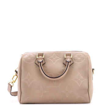 Louis Vuitton Speedy Bandouliere Bag Monogram Empreinte Giant 25