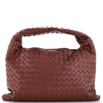 Bottega Veneta Hop Hobo Intrecciato Leather Large