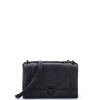 Christian Dior Ultra Matte Diorama Flap Bag Calfskin Medium