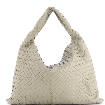 Bottega Veneta Hop Hobo Intrecciato Leather Large