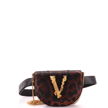 Versace Virtus Belt Bag Printed Fabric
