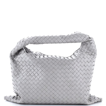 Bottega Veneta Hop Hobo Intrecciato Leather Large