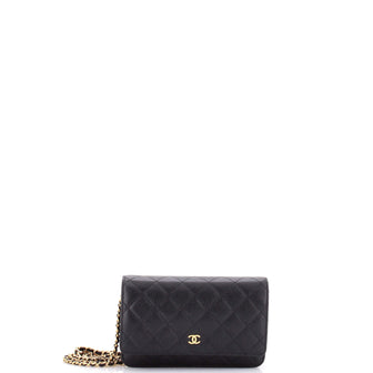 Chanel Wallet on Chain Quilted Caviar