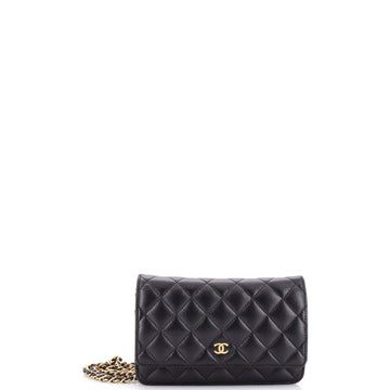Chanel Wallet on Chain Quilted Caviar