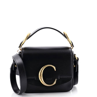 Chloe C Flap Bag Leather Mini